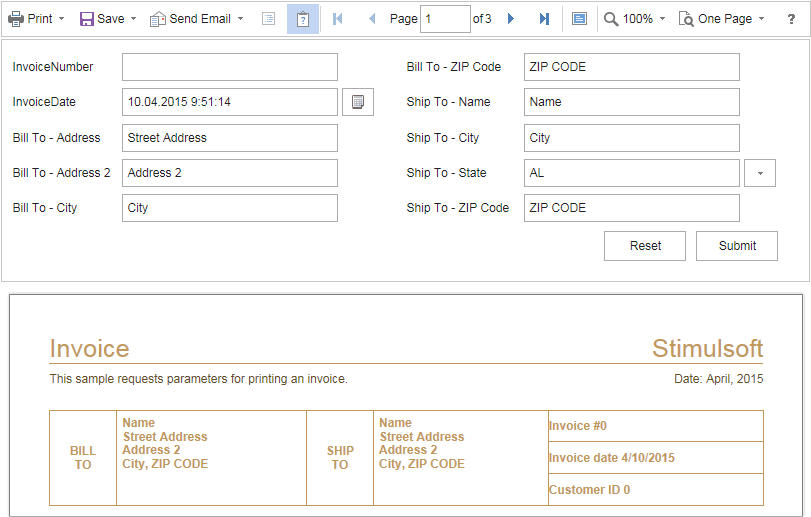 MVC Viewer Touch Interface