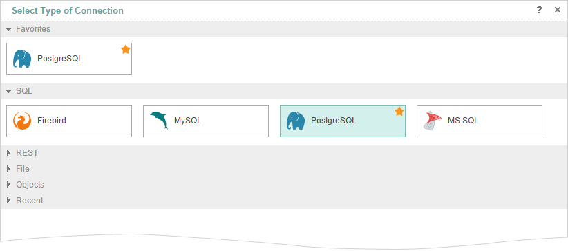 PostgreSQL in Reports.JS