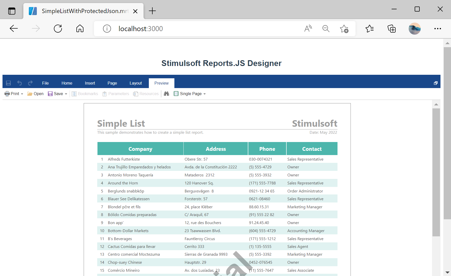 Supply Custom Headers for JSON Database