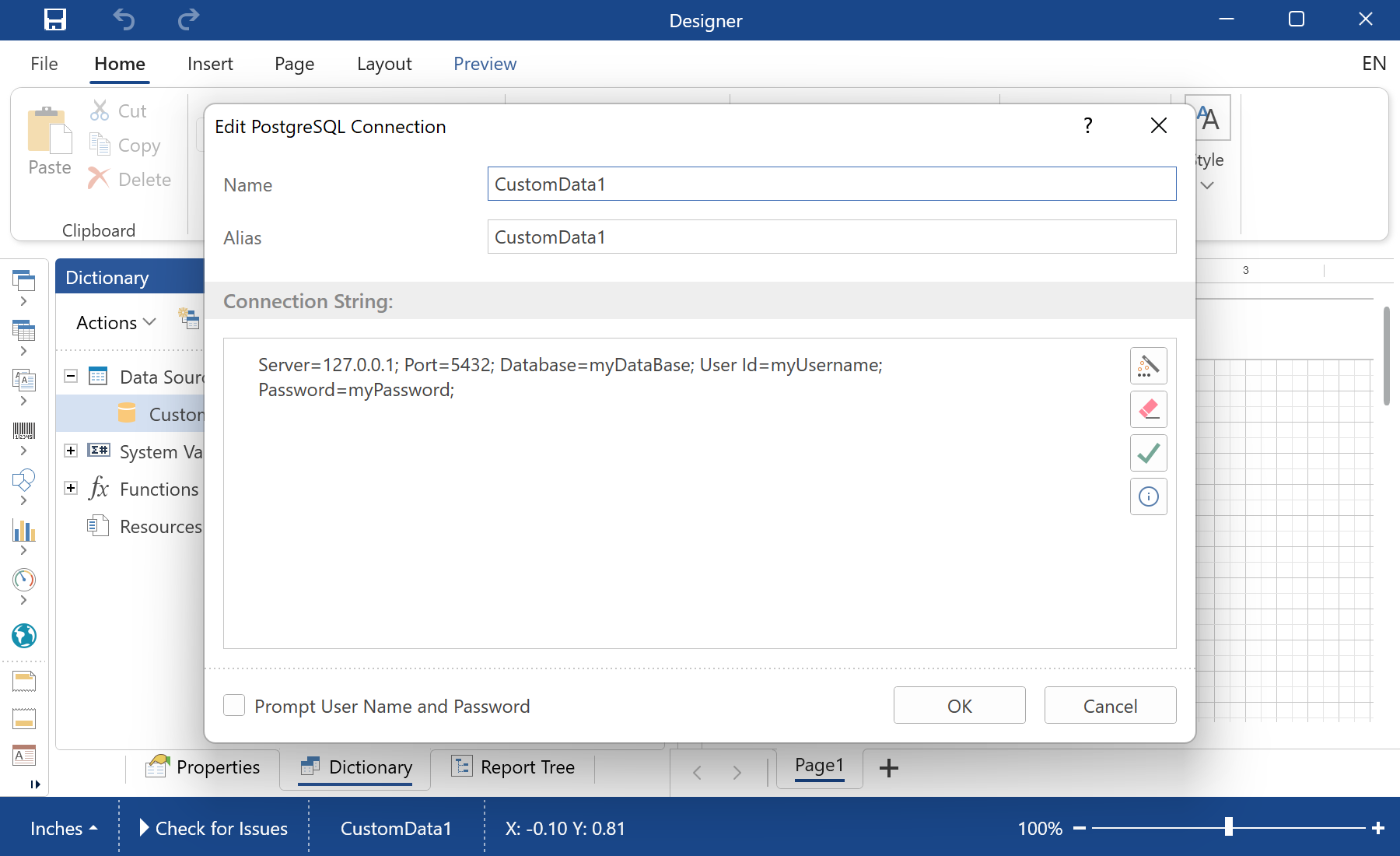 Using a Custom Data Adapter